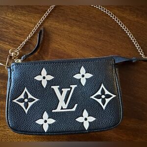 Mini Pochette Accessoires Bicolor monogram Empriente leather